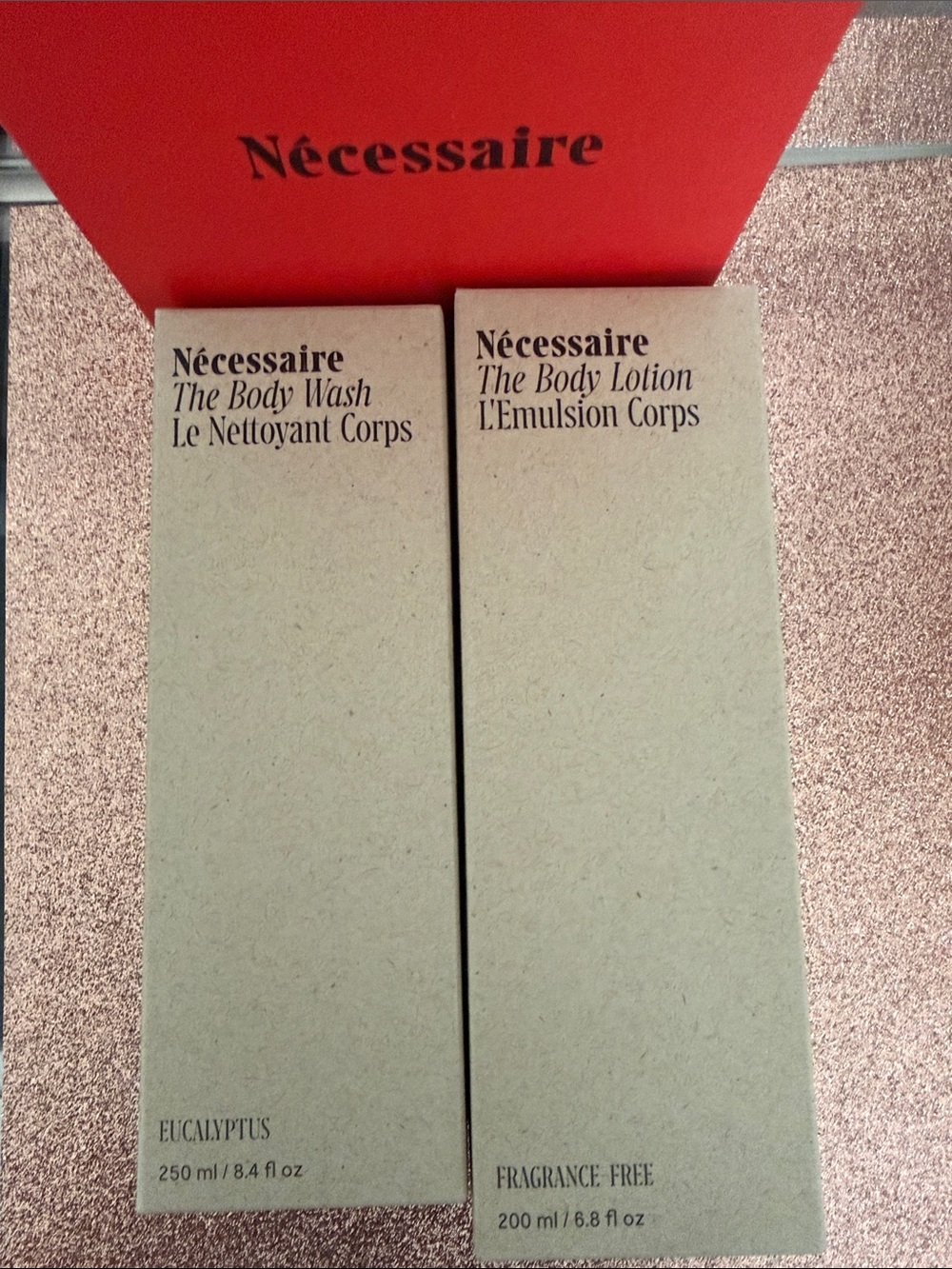 Nécessaire Eucalyptus Body Wash & Body Lotion Set